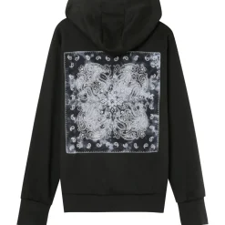 Sweat Capuche Bandana Noir