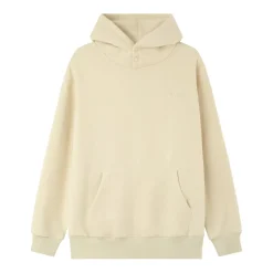 Sweat Capuche Citation Molletonne Beige