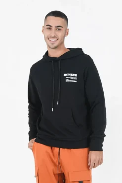 Sweat Capuche Palm Fire Noir