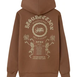 Sweat Capuche Resurrection Marron