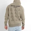 Sweat Capuche Signes Zodiaque Vert Kaki
