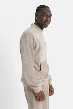 Sweat Cosy Logo Brode Vert Clair