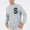 Sweat Logo Patch Universite Gris