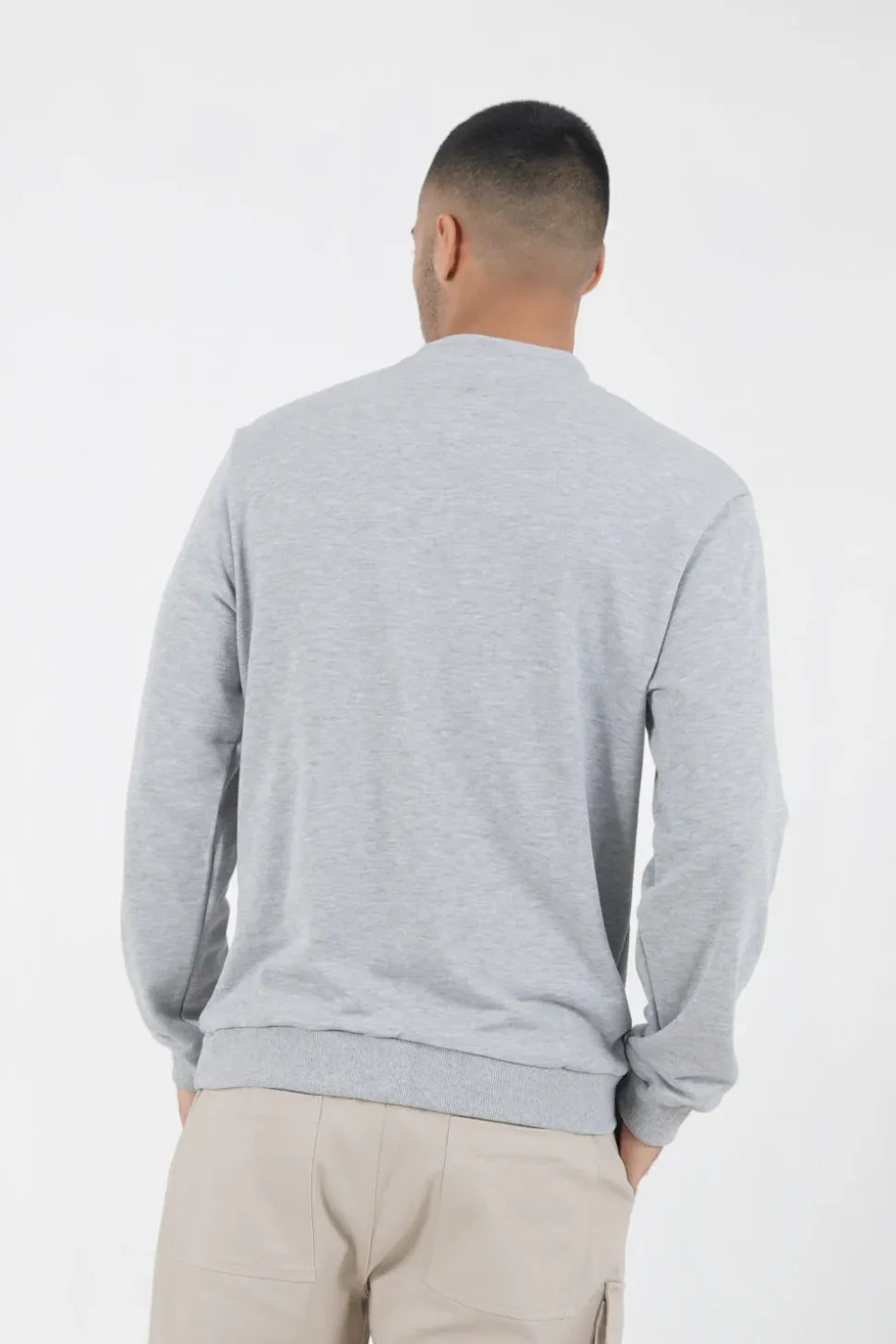 Sweat Logo Patch Universite Gris