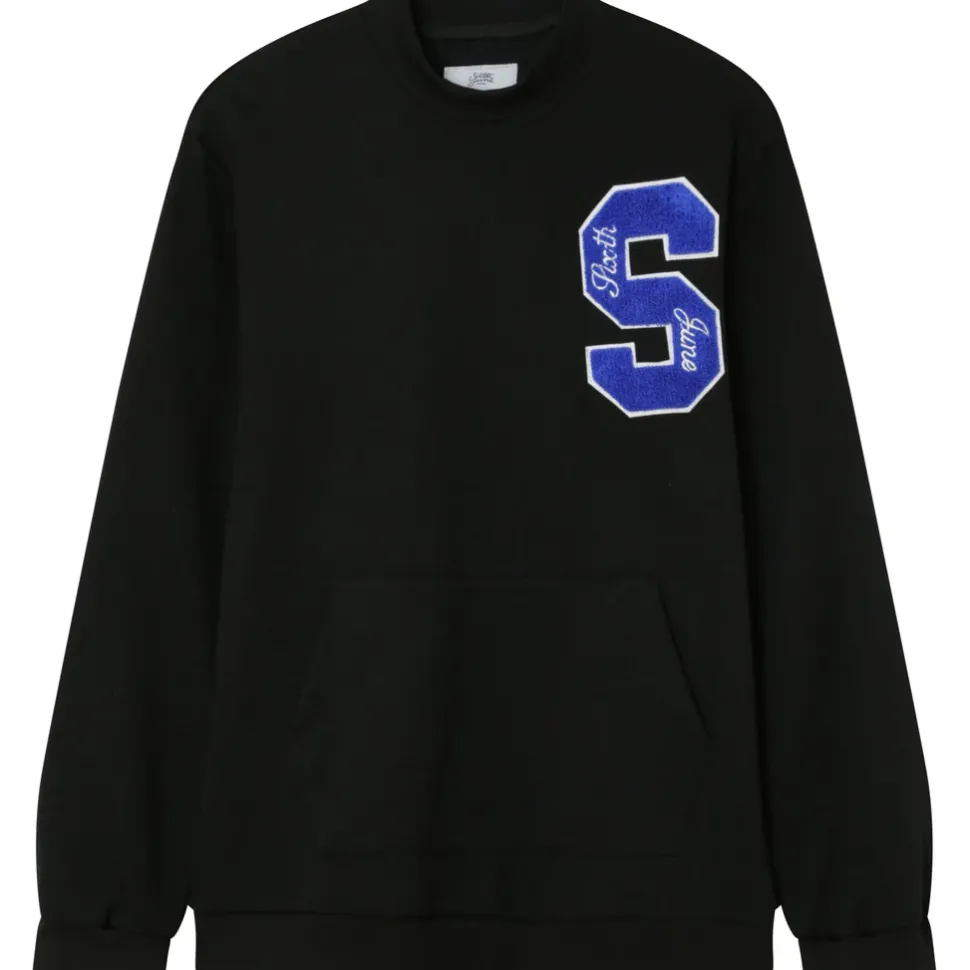 Sweat Logo Patch Universite Noir