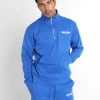Sweatshirt Retro Logo Bleu Fonce