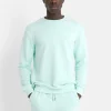 Sweatshirt Soft Logo Brode Vert