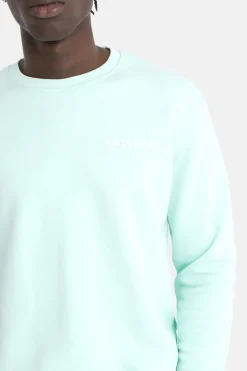 Sweatshirt Soft Logo Brode Vert