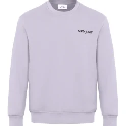 Sweatshirt Soft Logo Brode Violet