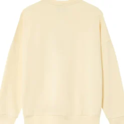 Sweatshirt Ton Sur Ton Jaune Clair