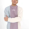 Sweatshirt Tricolore Logo Multicolore