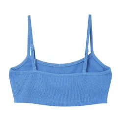 Top Bretelles Bijou Cotele Bleu