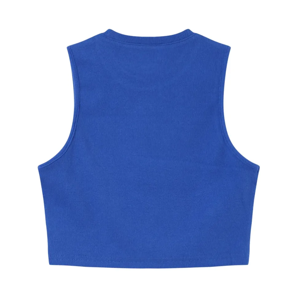 Top Court Cotele Bleu Fonce