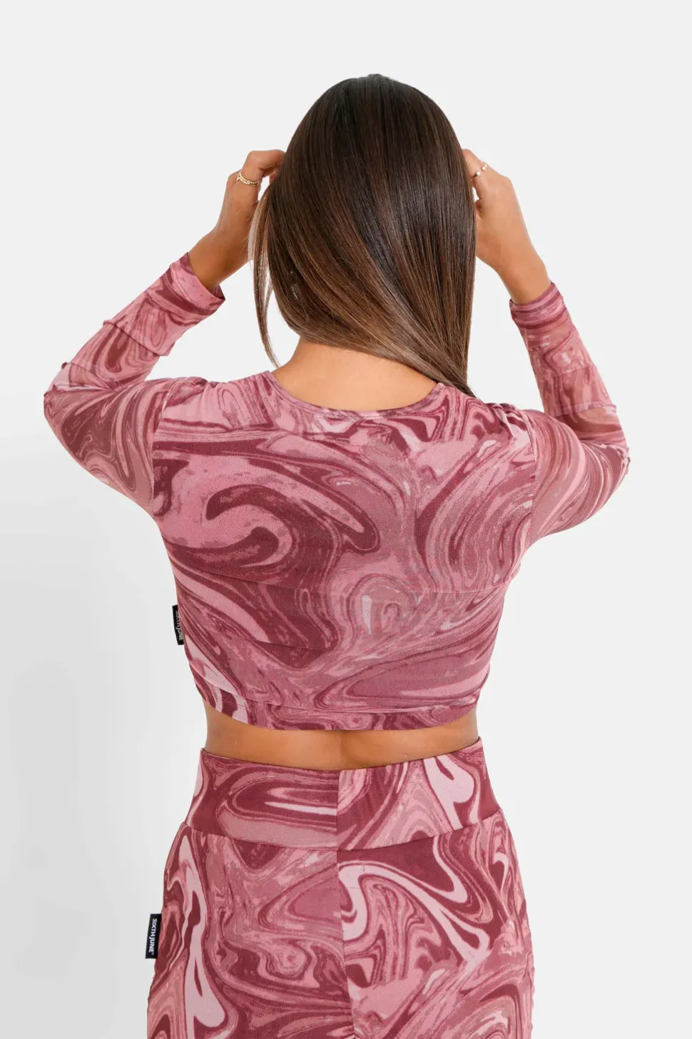 Top Court Mesh Encore Rose