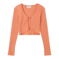 Top Court Ouverture Bijou Devant Orange