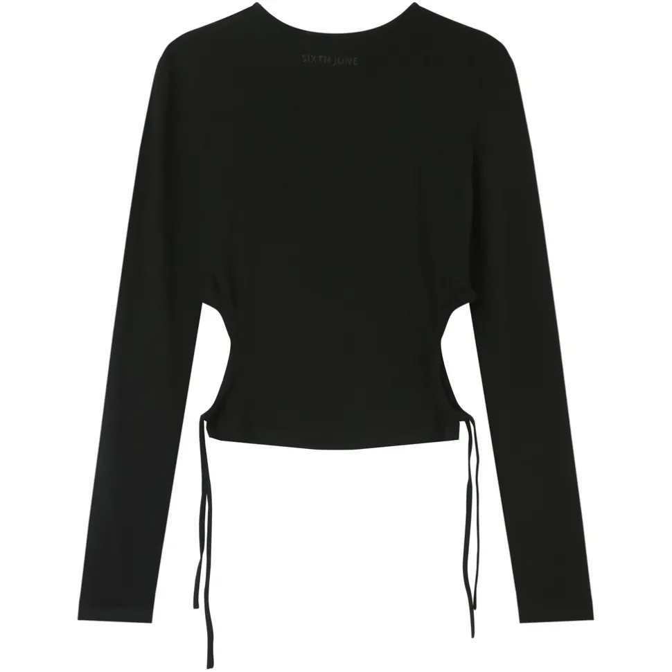 Top Ouverture Sexy Cordon Noir