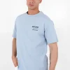 T-Shirt Barcode Bleu