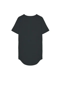 T-Shirt Bas Arrondi Noir