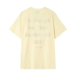 T-Shirt Citation Brode Beige