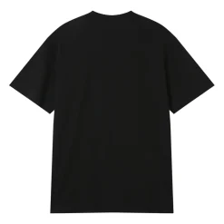T-Shirt Coeur Brode Noir