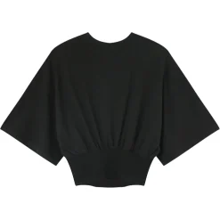 T-Shirt Corset Court Noir