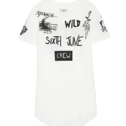 T-Shirt Crew Blanc
