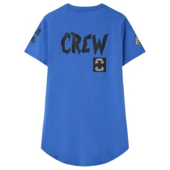 T-Shirt Crew Bleu Fonce