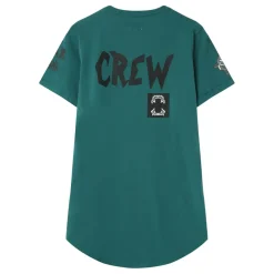 T-Shirt Crew Vert Fonce