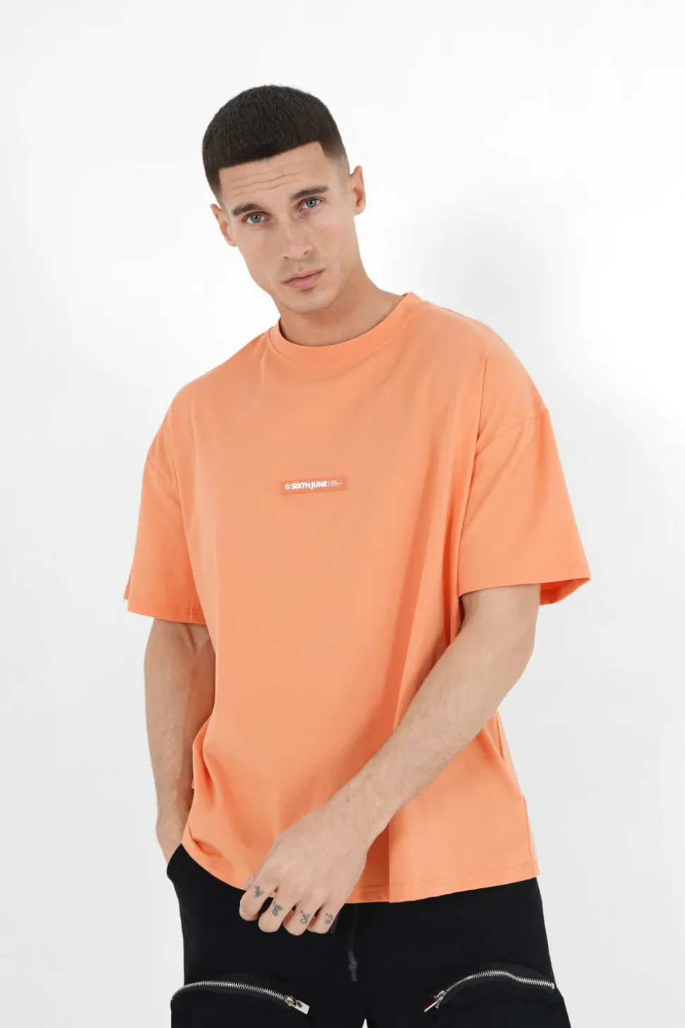 T-Shirt Grand Logo Orange