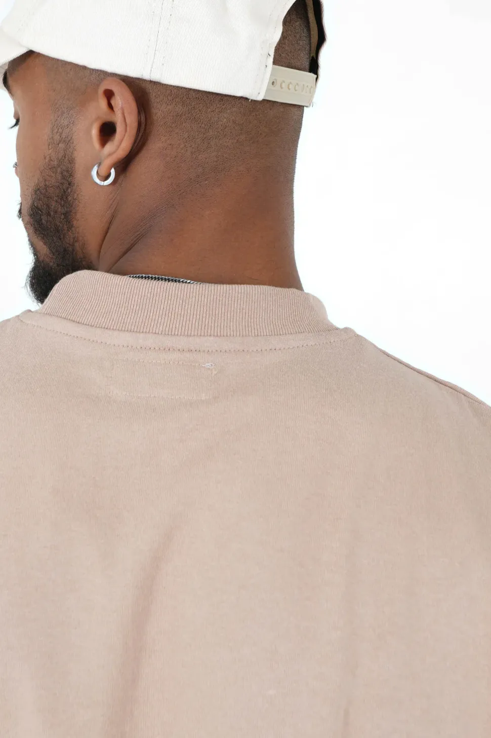 T-Shirt Logo Brode Beige