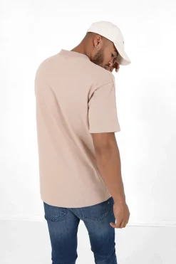 T-Shirt Logo Brode Beige
