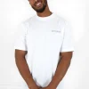 T-Shirt Logo Brode Blanc