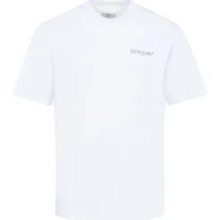 T-Shirt Logo Brode Blanc