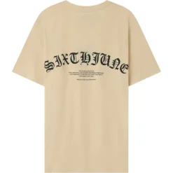 T-Shirt Logo Gothique Beige