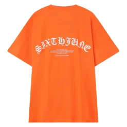 T-Shirt Logo Gothique Orange