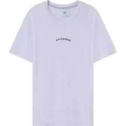 T-Shirt Logo Gothique Violet Clair