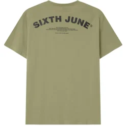 T-Shirt Logo Incurve Avant Arriere Vert