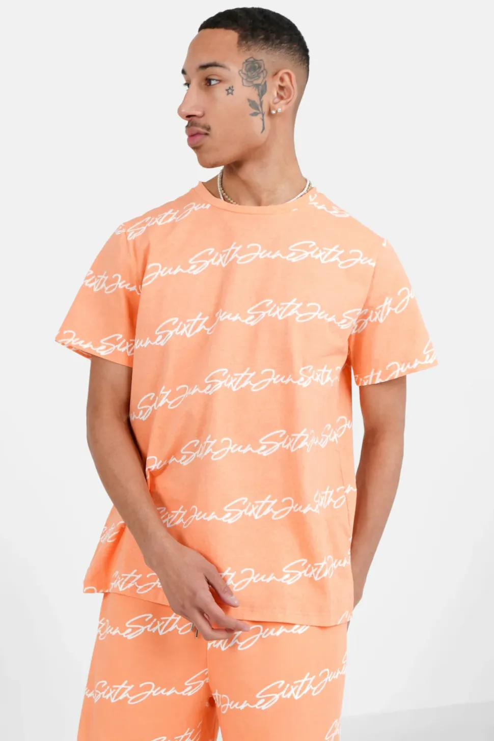 T-Shirt Logo Signature Orange