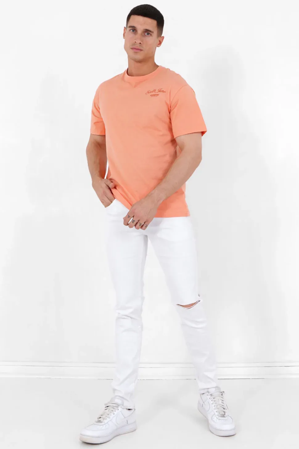 T-Shirt Logo Signature Orange