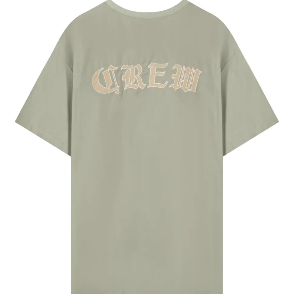 T-Shirt Oversize Gothique Vert Clair