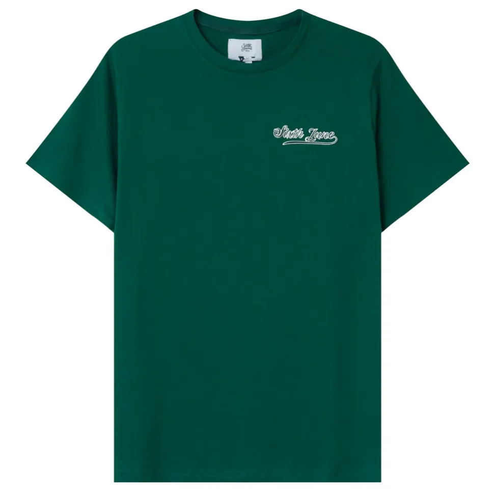 T-Shirt Retro Logo Vert Fonce