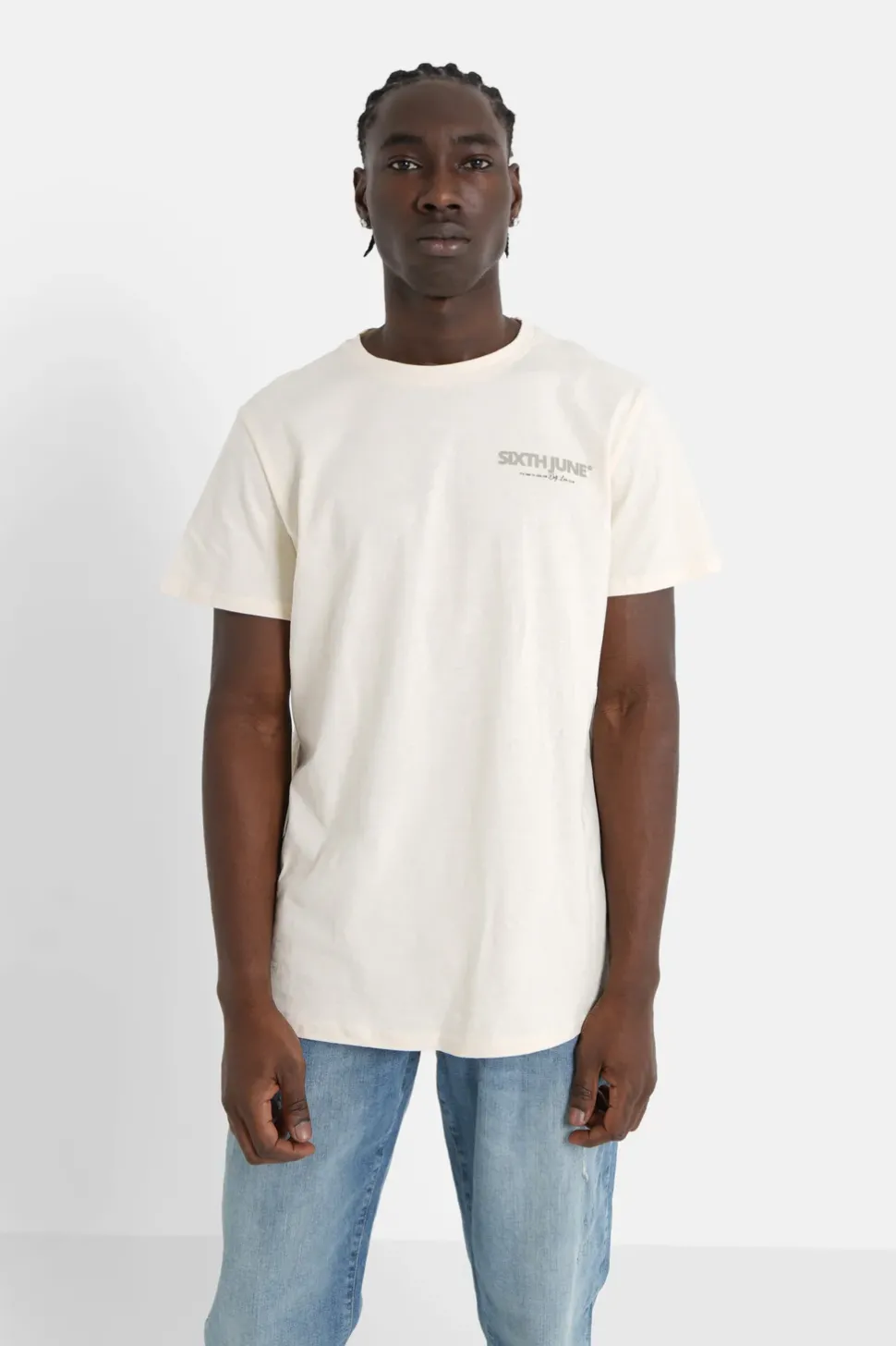 T-Shirt Self Love Club Beige Clair