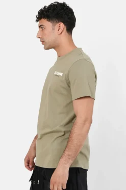 T-Shirt Self Love Club Vert Kaki
