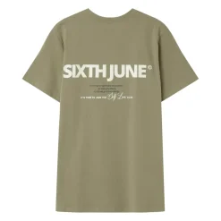 T-Shirt Self Love Club Vert Kaki