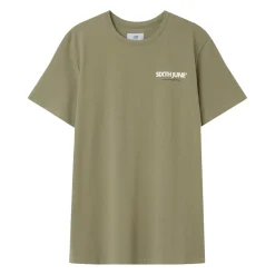 T-Shirt Self Love Club Vert Kaki