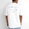 T-Shirt Signature Arriere Blanc Casse