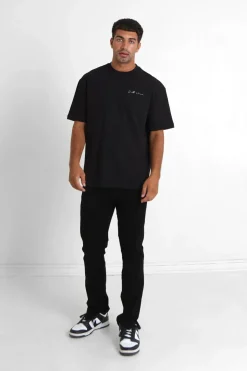T-Shirt Signature Arriere Noir