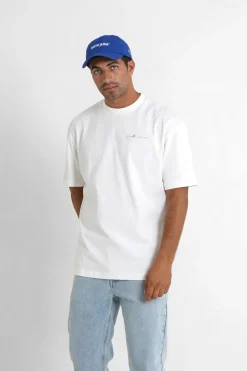 T-Shirt Signature Arriere Blanc Casse