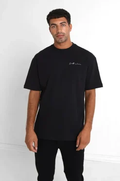 T-Shirt Signature Arriere Noir