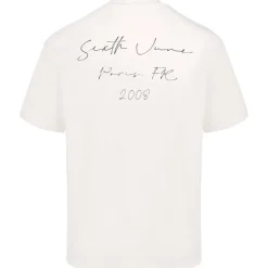 T-Shirt Signature Arriere Blanc Casse